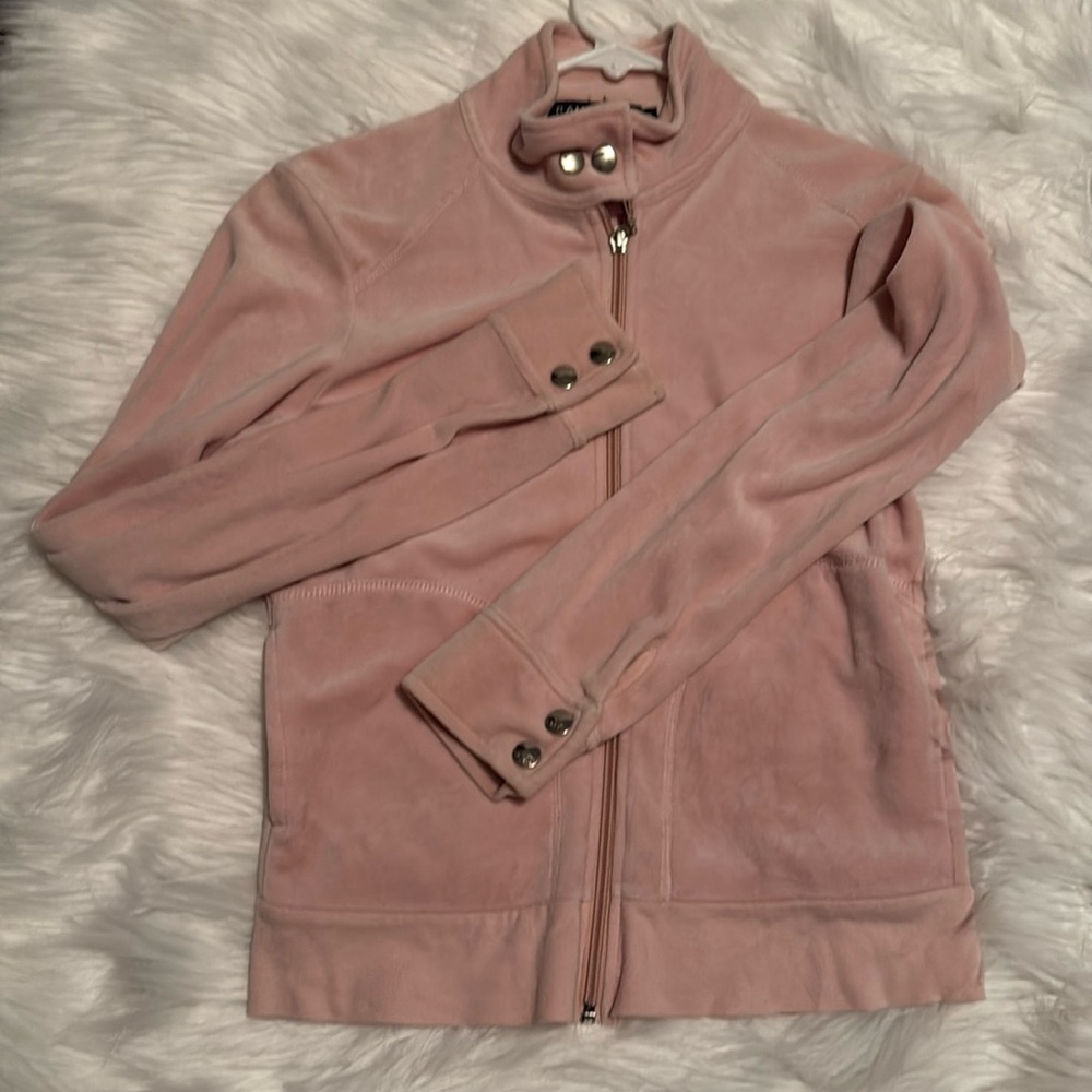 00s vintage velor jacket Juniors size medium